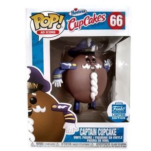 Funko Pop Captain Cupcake 66 Hostess Exclusive New